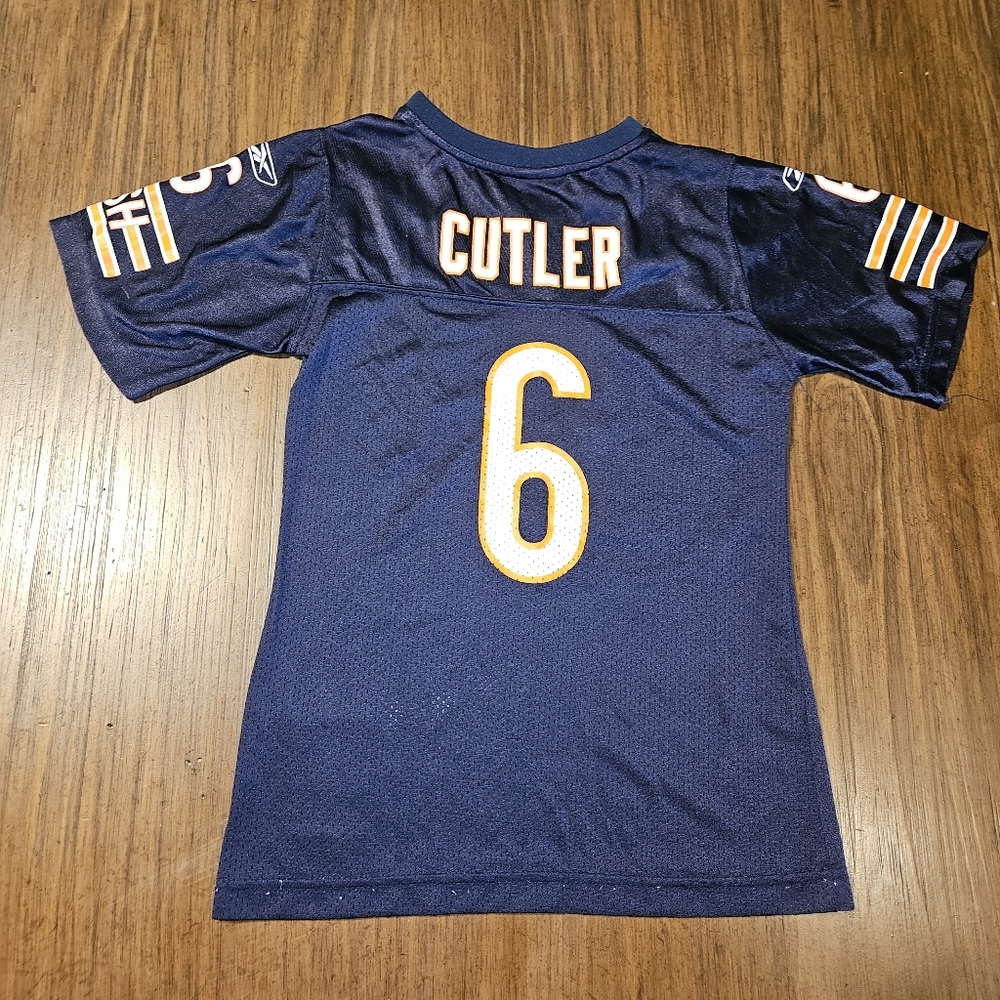 Jay Cutler Chicago Bears Stitched NFL Football Reebok Jersey Youth M 10-12